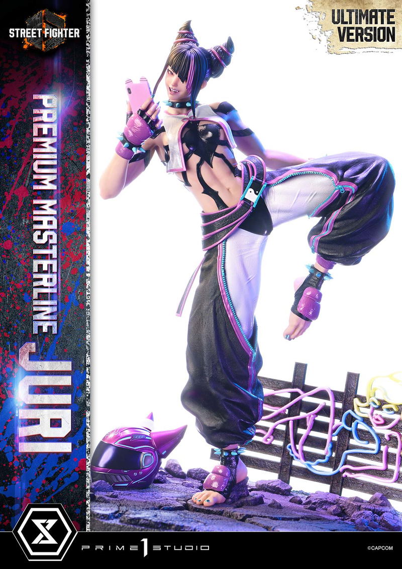 Premium Masterline Street Fighter 6 1/4 Scale Statue: Juri Ultimate Version image 9