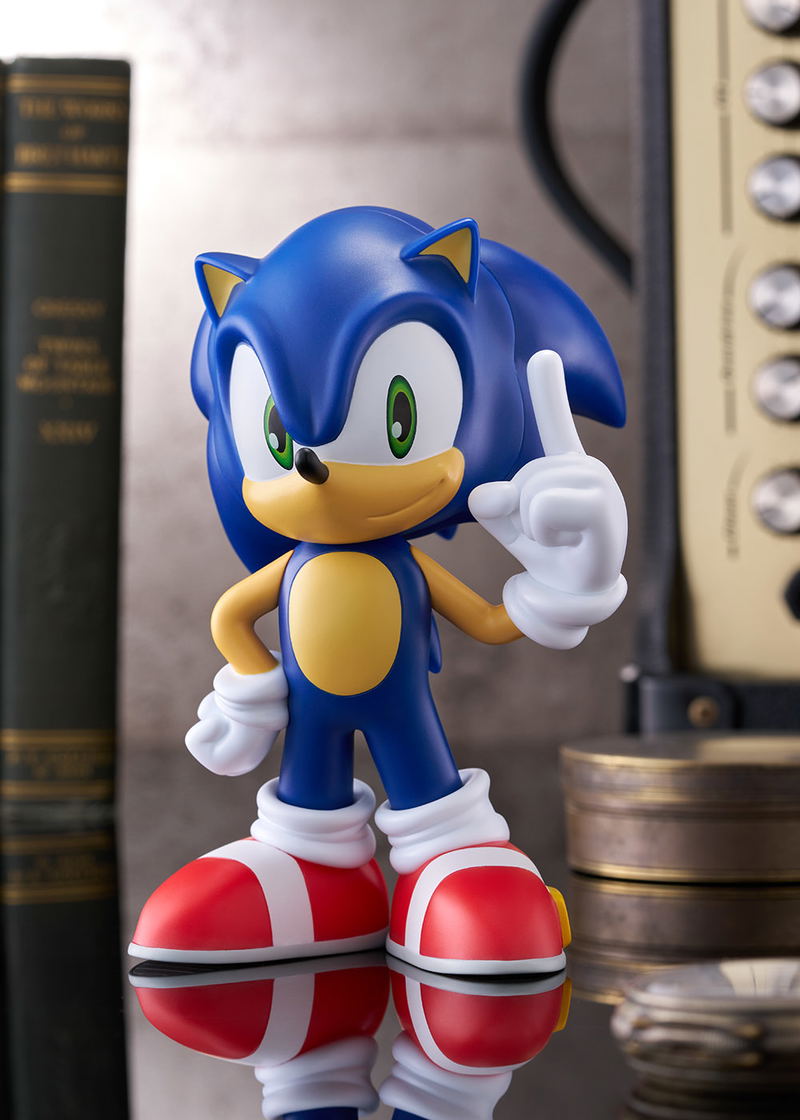 SoftB Half Sonic the Hedgehog Pre-Painted Figure: Sonic the Hedgehog image 11