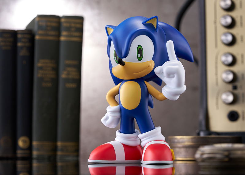 SoftB Half Sonic the Hedgehog Pre-Painted Figure: Sonic the Hedgehog image 12