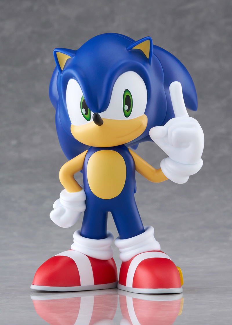 SoftB Half Sonic the Hedgehog Pre-Painted Figure: Sonic the Hedgehog image 2