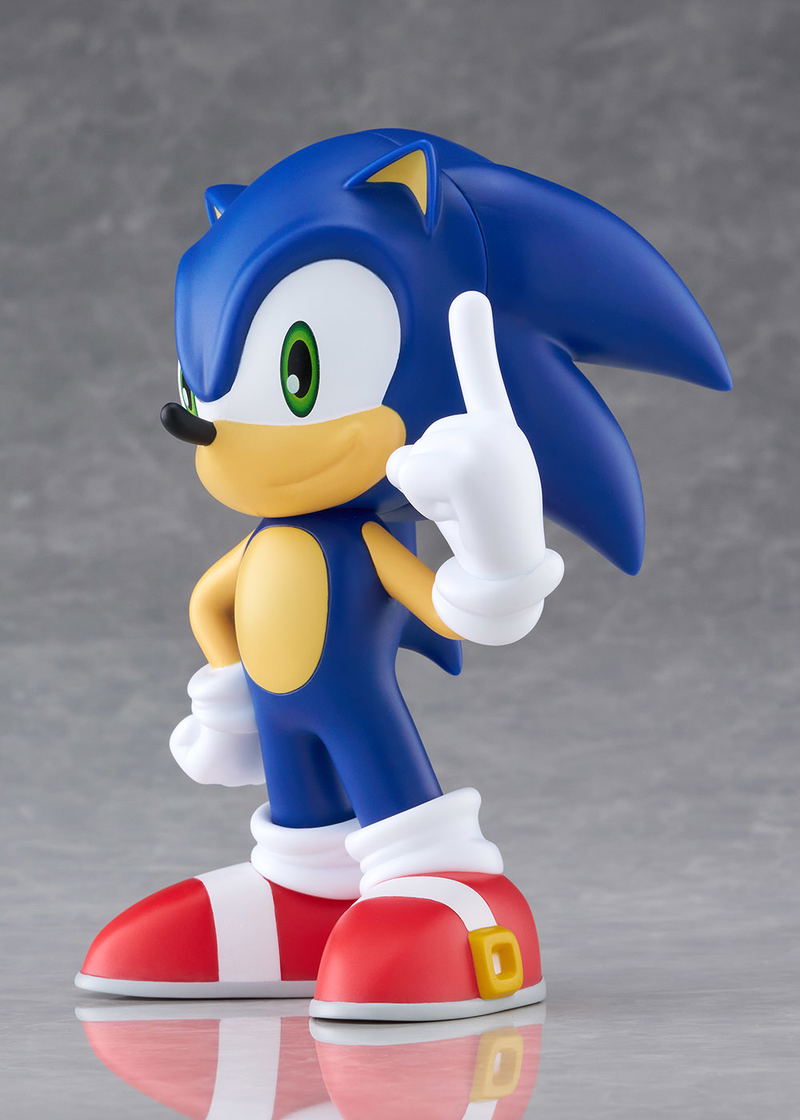 SoftB Half Sonic the Hedgehog Pre-Painted Figure: Sonic the Hedgehog image 3