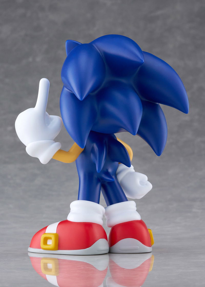 SoftB Half Sonic the Hedgehog Pre-Painted Figure: Sonic the Hedgehog image 4