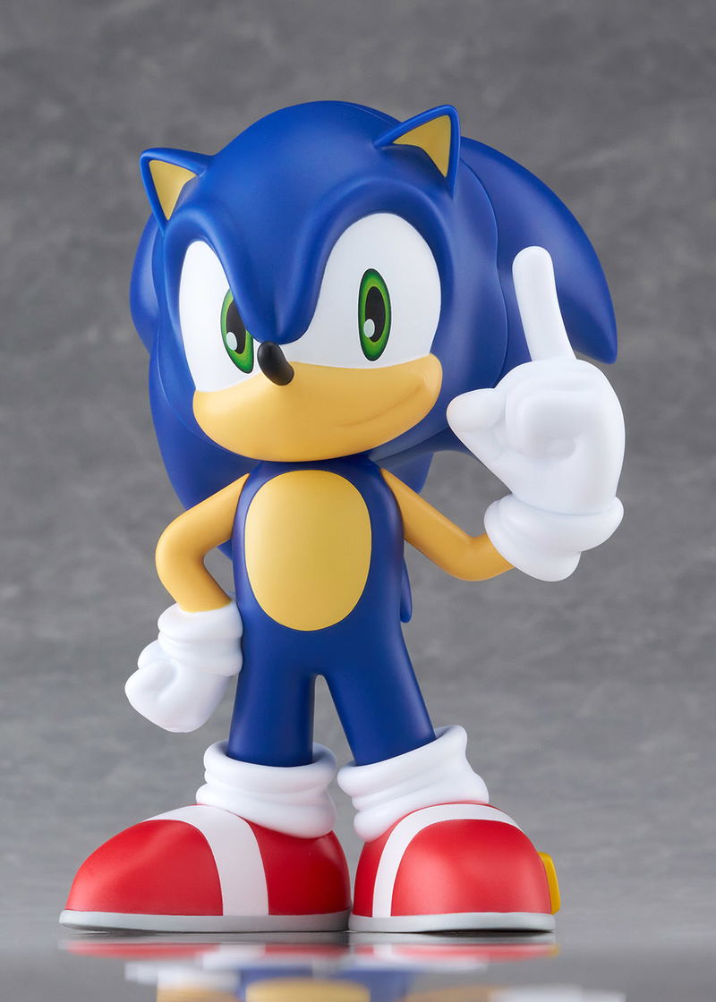 SoftB Half Sonic the Hedgehog Pre-Painted Figure: Sonic the Hedgehog image 7