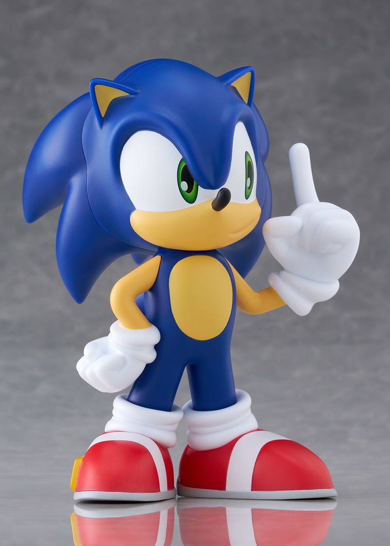 SoftB Half Sonic the Hedgehog Pre-Painted Figure: Sonic the Hedgehog image 9