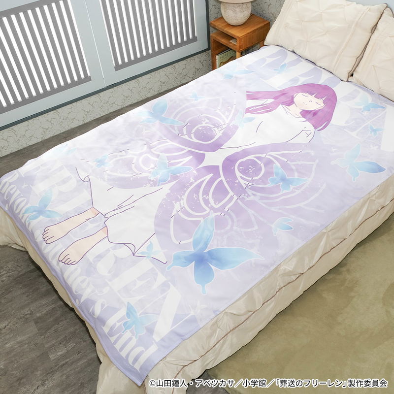 Frieren: Beyond Journey's End Sleeping Posture Towel Blanket Fern image 2