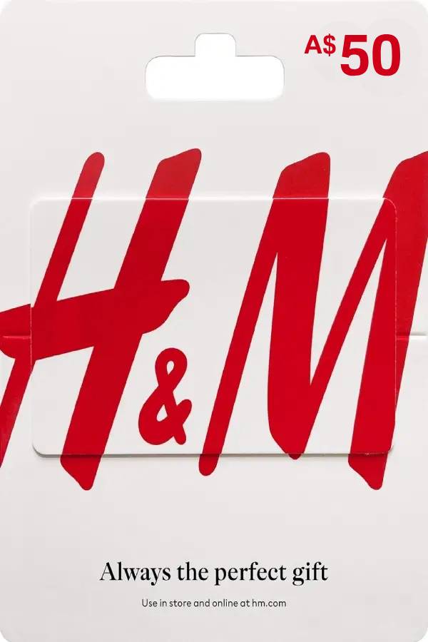 H&M Gift Cards AUD 50 | Australia Account digital — Import Game Deal