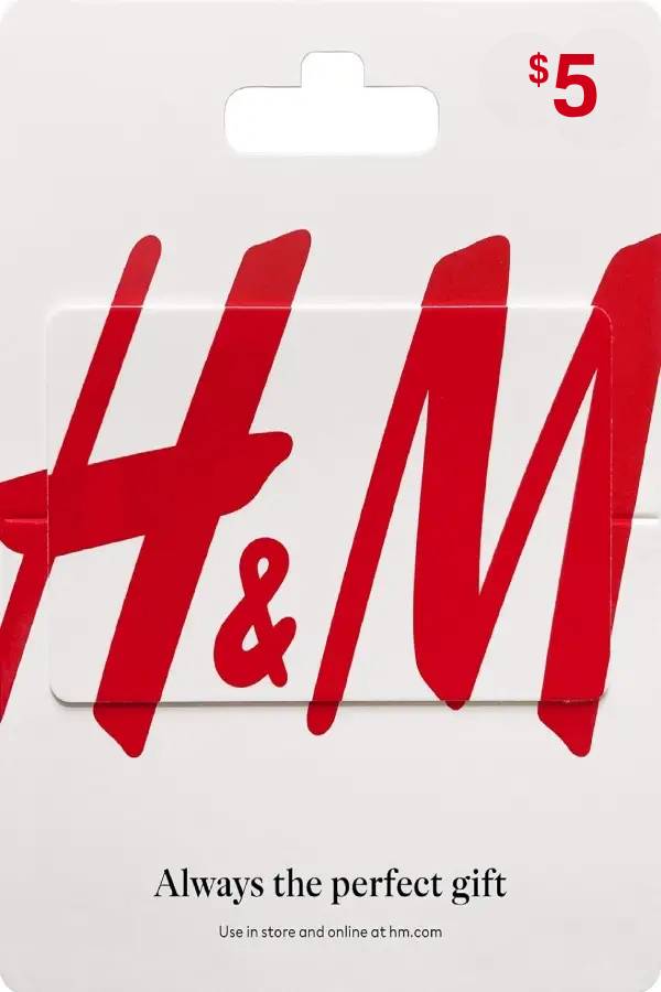 H&M Gift Cards USD 5 | US Account digital — Import Game Deal