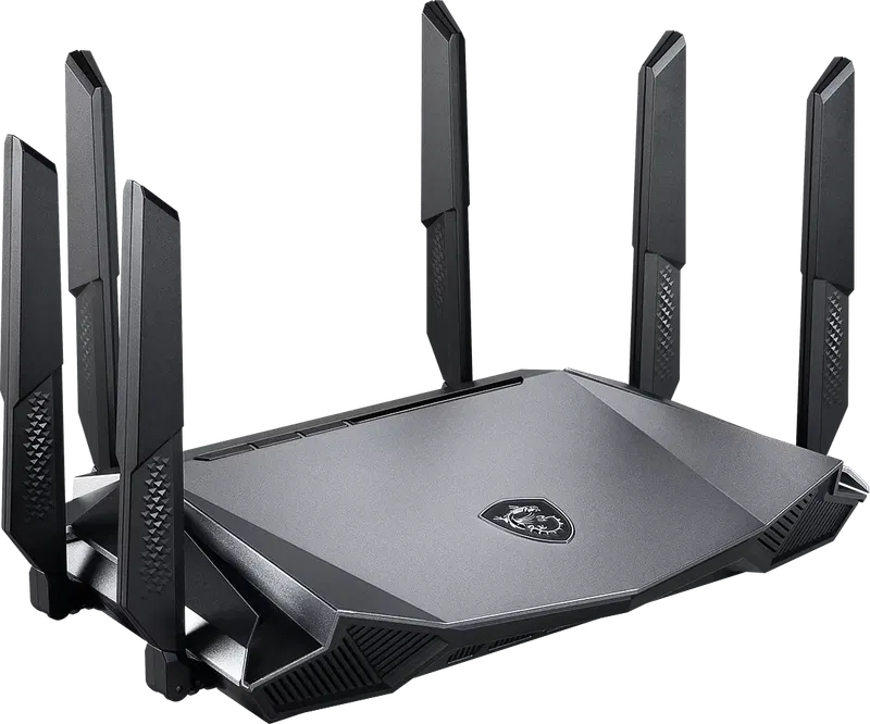 MSI RadiX AX6600 WiFi 6 Tri-Band Gaming Router for Laptop, Desktop, MacBook