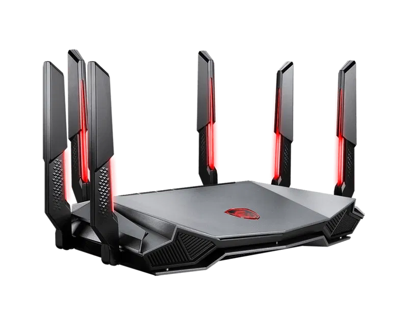 MSI RadiX AXE6600 WiFi 6E Tri-band Gaming Router image 1