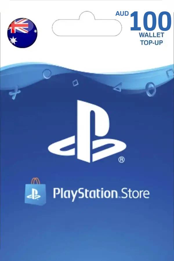 PSN Card 100 AUD | Playstation Network Australia digital for PS4, PSVR, PS4 Pro, PS5, PS5 Pro, PS5
