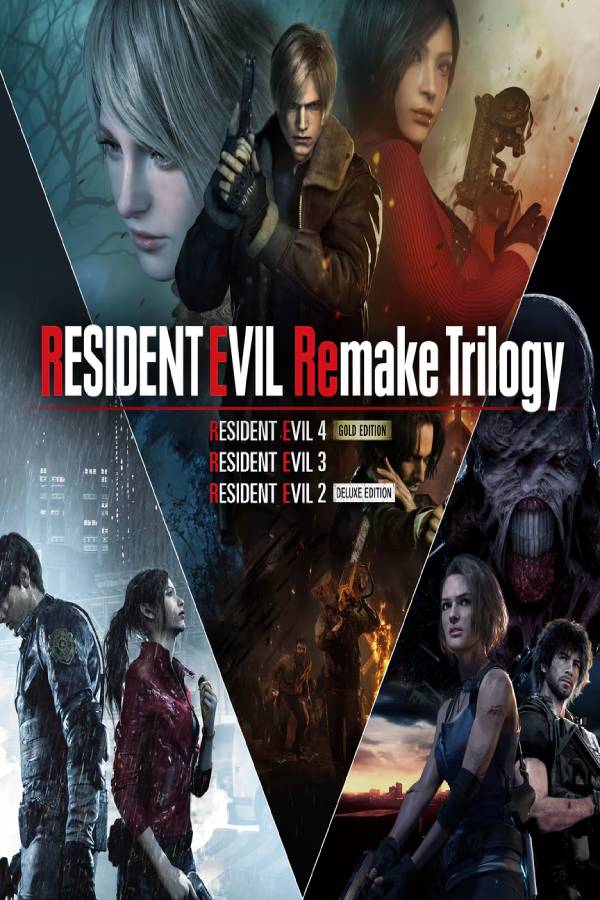 Resident Evil Remake Trilogy <span class="ext" style="background-color: #2a475e; color: #FFFFFF;">STEAM</span> <span class="ext ext_digital">digital</span> image 1