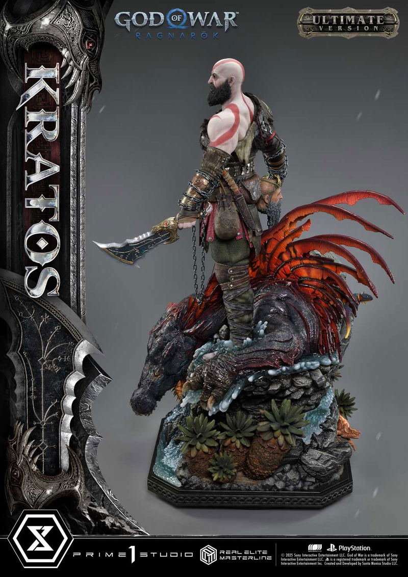 Real Elite Masterline God of War Ragnarok 1/3 Scale Statue: Kratos Ultimate Version image 20