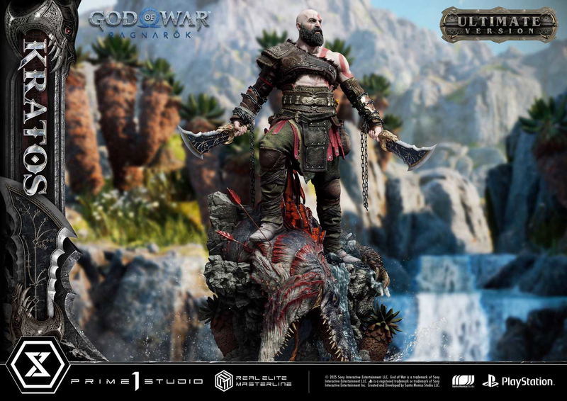 Real Elite Masterline God of War Ragnarok 1/3 Scale Statue: Kratos Ultimate Version image 23