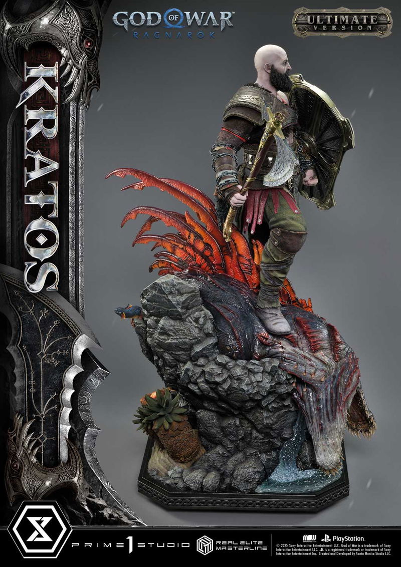 Real Elite Masterline God of War Ragnarok 1/3 Scale Statue: Kratos Ultimate Version image 8