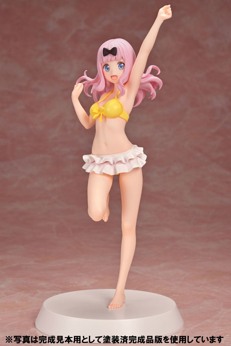 Assemble Heroines Kaguya-sama Love is War The First Kiss Never Ends 1/8 Scale Plastic Model Kit: Fujiwara Chika Summer Queens — Import Game Deal