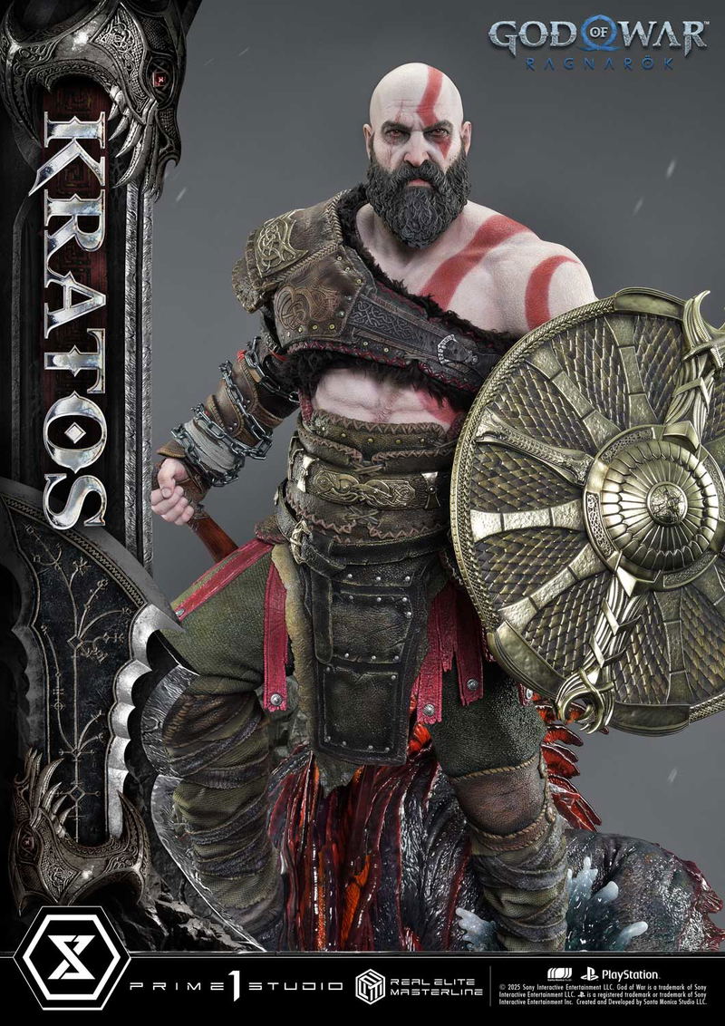 Real Elite Masterline God of War Ragnarok 1/3 Scale Statue: Kratos image 14
