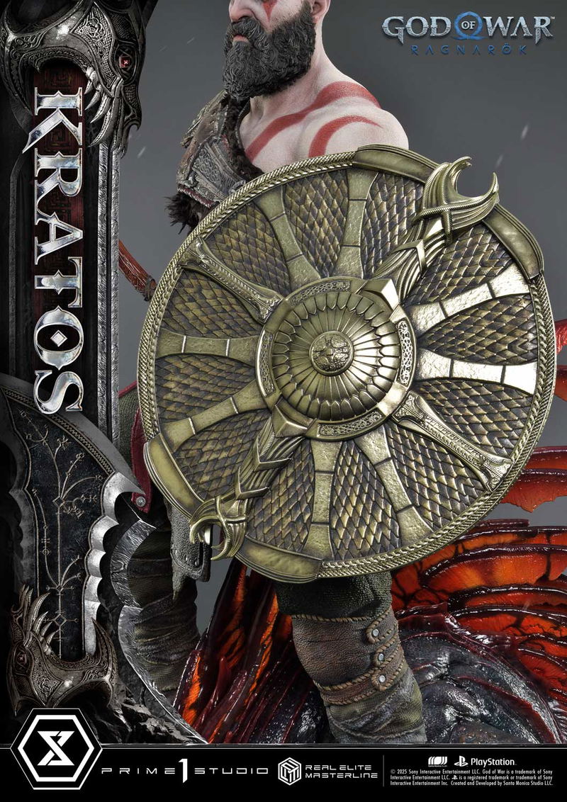Real Elite Masterline God of War Ragnarok 1/3 Scale Statue: Kratos image 15
