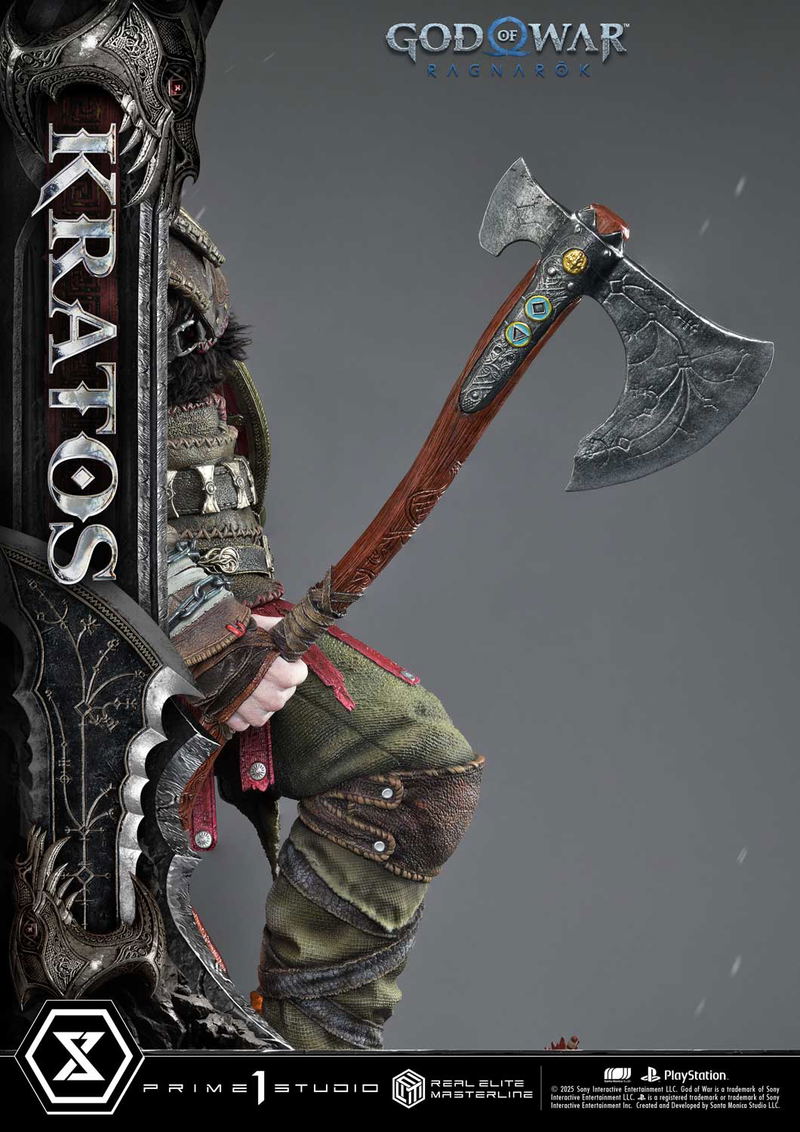 Real Elite Masterline God of War Ragnarok 1/3 Scale Statue: Kratos image 18