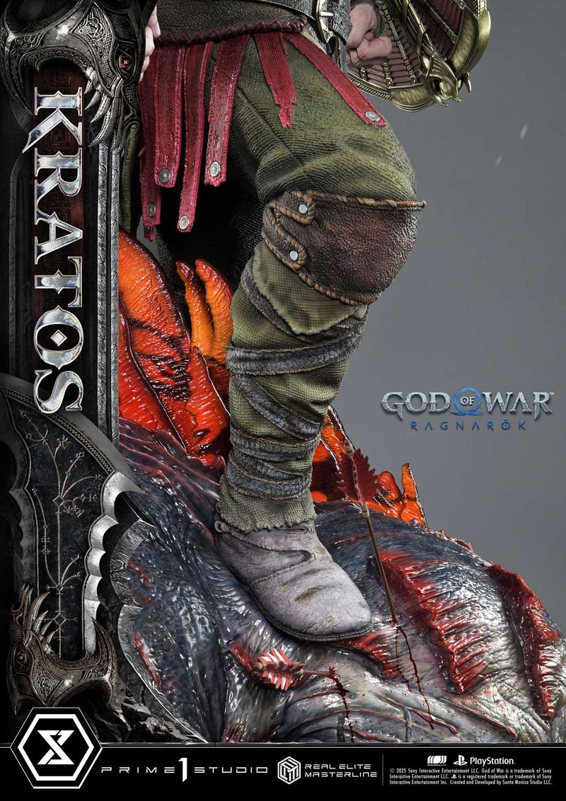 Real Elite Masterline God of War Ragnarok 1/3 Scale Statue: Kratos image 20