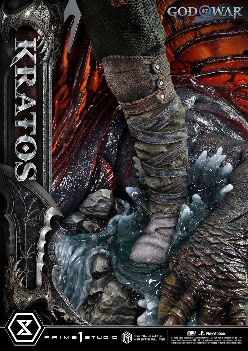 Real Elite Masterline God of War Ragnarok 1/3 Scale Statue: Kratos image 21