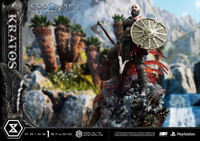 Real Elite Masterline God of War Ragnarok 1/3 Scale Statue: Kratos image 31
