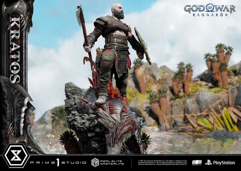Real Elite Masterline God of War Ragnarok 1/3 Scale Statue: Kratos image 32