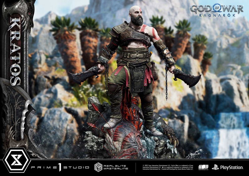 Real Elite Masterline God of War Ragnarok 1/3 Scale Statue: Kratos image 33