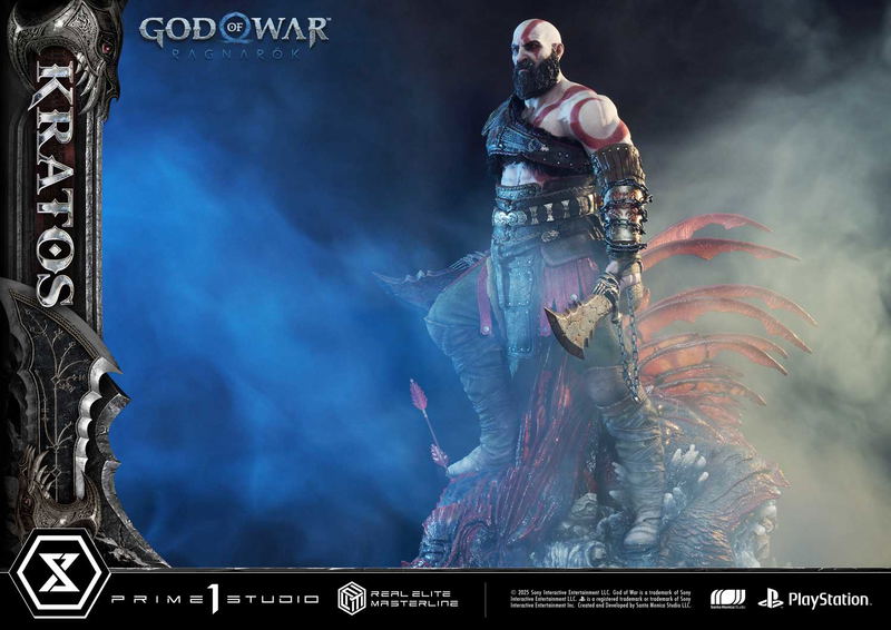 Real Elite Masterline God of War Ragnarok 1/3 Scale Statue: Kratos image 34