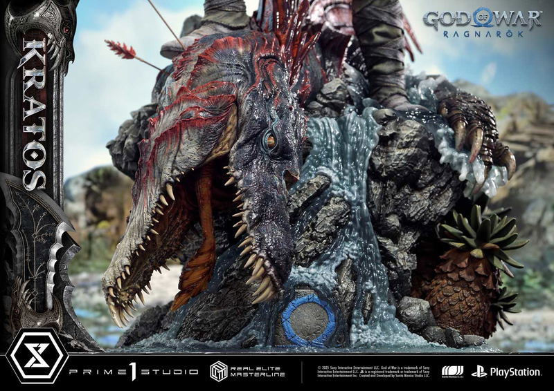 Real Elite Masterline God of War Ragnarok 1/3 Scale Statue: Kratos image 36