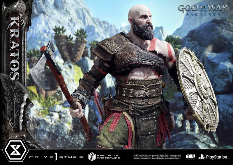 Real Elite Masterline God of War Ragnarok 1/3 Scale Statue: Kratos image 37