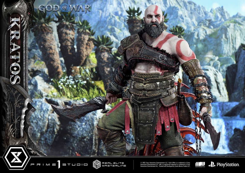Real Elite Masterline God of War Ragnarok 1/3 Scale Statue: Kratos image 40
