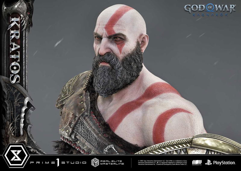 Real Elite Masterline God of War Ragnarok 1/3 Scale Statue: Kratos image 44