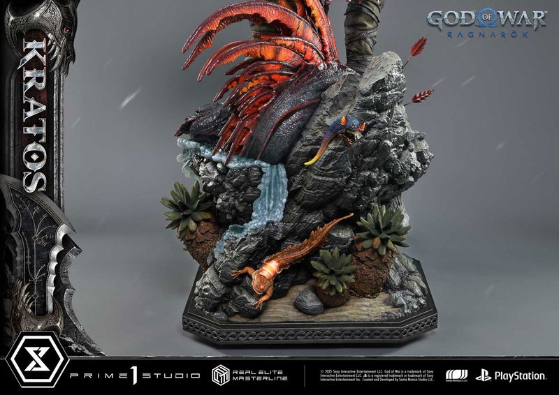Real Elite Masterline God of War Ragnarok 1/3 Scale Statue: Kratos image 48