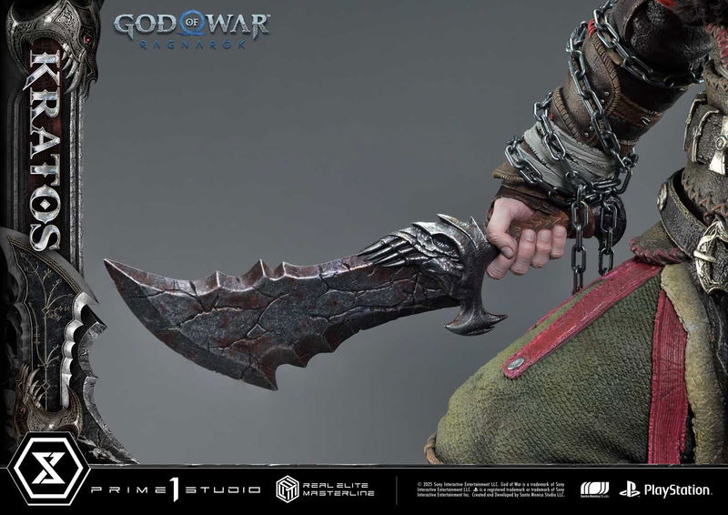 Real Elite Masterline God of War Ragnarok 1/3 Scale Statue: Kratos image 51