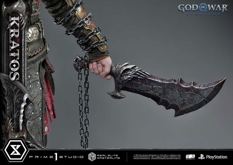 Real Elite Masterline God of War Ragnarok 1/3 Scale Statue: Kratos image 52