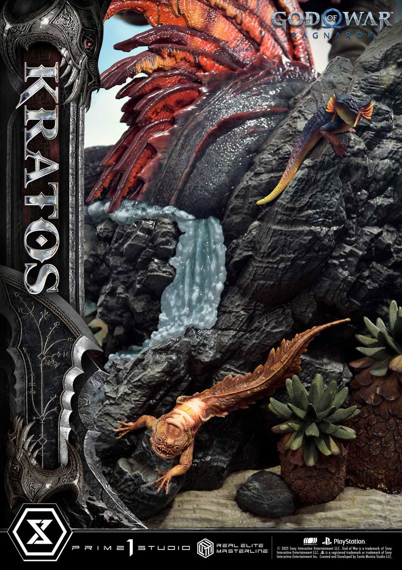 Real Elite Masterline God of War Ragnarok 1/3 Scale Statue: Kratos image 8
