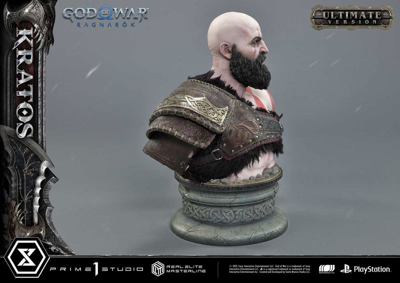 Real Elite Masterline God of War Ragnarok 1/3 Scale Statue: Kratos Ultimate Version image 48
