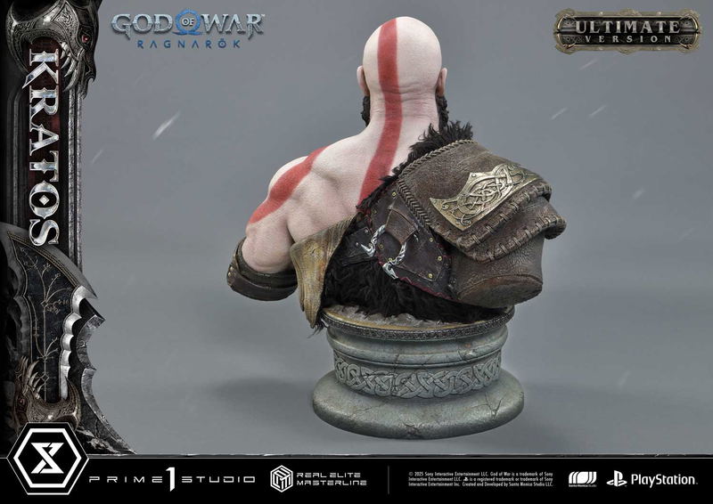Real Elite Masterline God of War Ragnarok 1/3 Scale Statue: Kratos Ultimate Version image 49