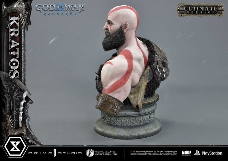 Real Elite Masterline God of War Ragnarok 1/3 Scale Statue: Kratos Ultimate Version image 50