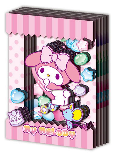 Sanrio Characters Paper Shadow Art Mini SA-M02 My Melody image 1