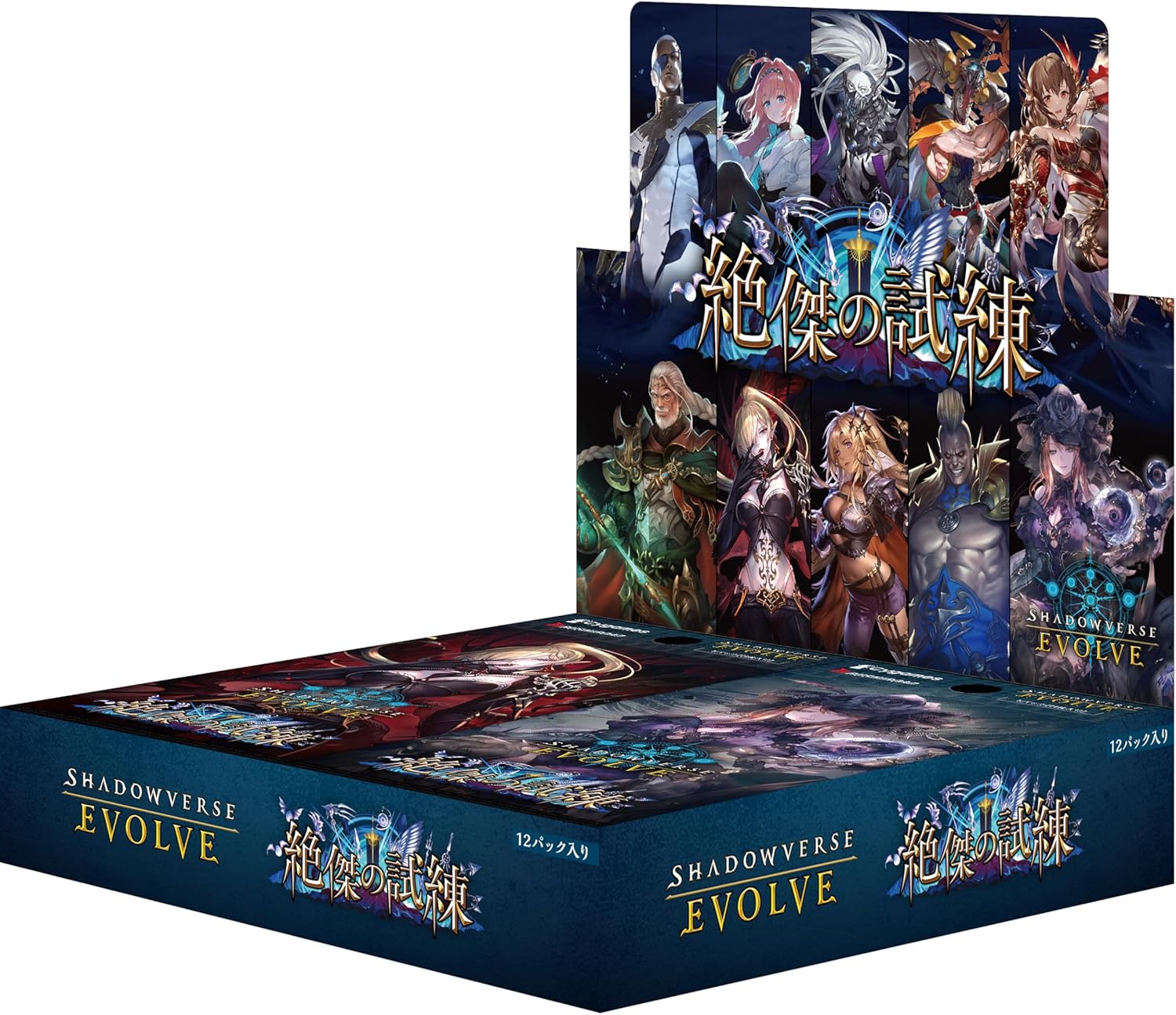Shadowverse Evolve Booster Pack Zekketsu No Shiren (Set of 12 Packs) — Import Game Deal