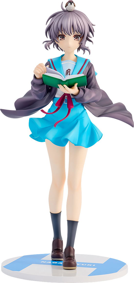 Haruhi Suzumiya Series 1/7 Scale Pre-Painted Figure: Light Novel Nagato Yuki image 1