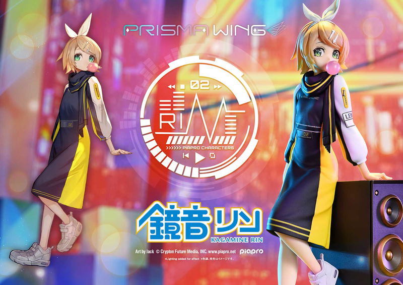 Prisma Wing Piapro Characters 1/7 Scale Pre-Painted Figure: Kagamine Rin Art by lack image 37