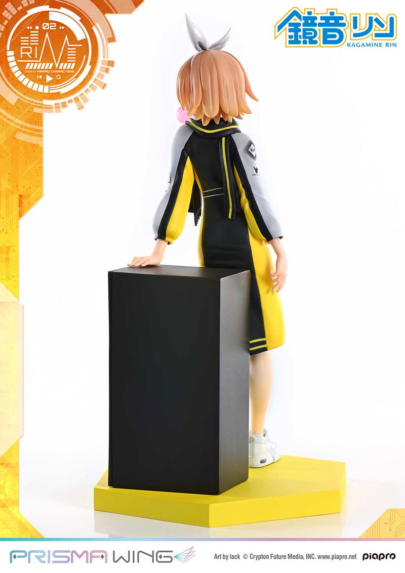 Prisma Wing Piapro Characters 1/7 Scale Pre-Painted Figure: Kagamine Rin Art by lack image 12