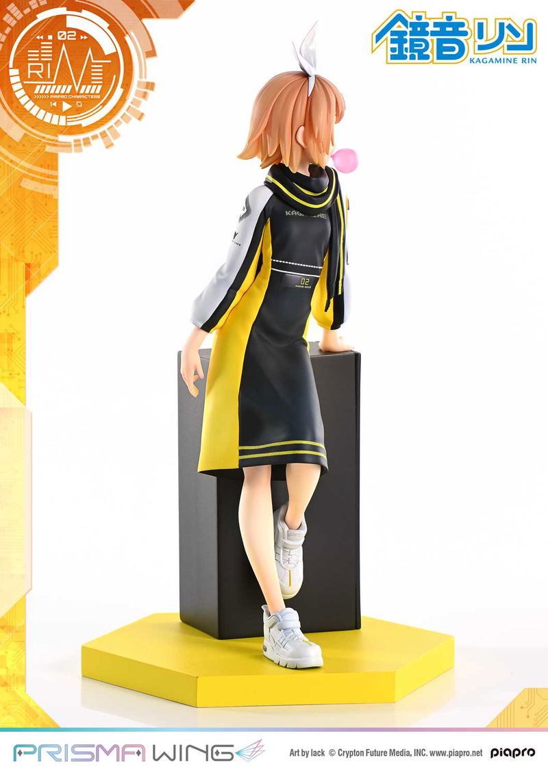 Prisma Wing Piapro Characters 1/7 Scale Pre-Painted Figure: Kagamine Rin Art by lack image 15
