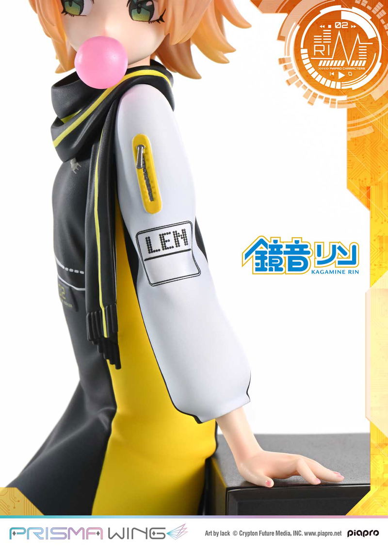 Prisma Wing Piapro Characters 1/7 Scale Pre-Painted Figure: Kagamine Rin Art by lack image 19