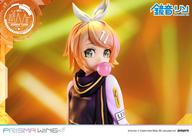 Prisma Wing Piapro Characters 1/7 Scale Pre-Painted Figure: Kagamine Rin Art by lack image 28
