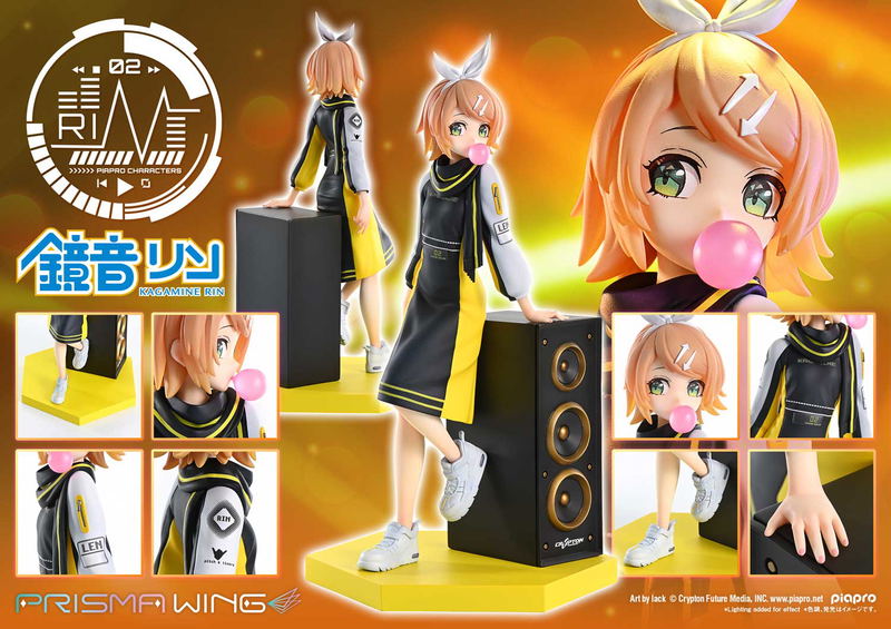 Prisma Wing Piapro Characters 1/7 Scale Pre-Painted Figure: Kagamine Rin Art by lack image 36