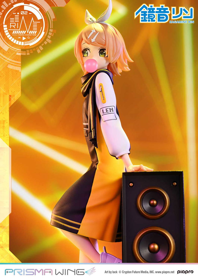 Prisma Wing Piapro Characters 1/7 Scale Pre-Painted Figure: Kagamine Rin Art by lack image 7