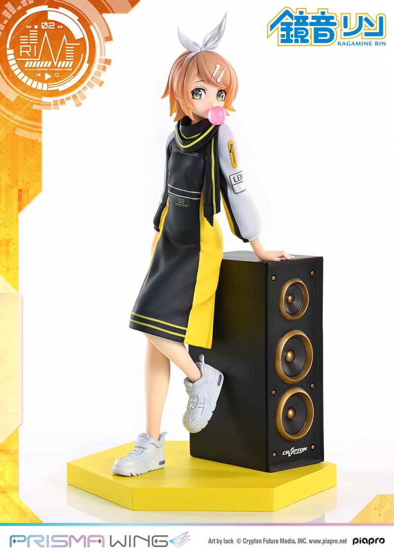 Prisma Wing Piapro Characters 1/7 Scale Pre-Painted Figure: Kagamine Rin Art by lack image 9